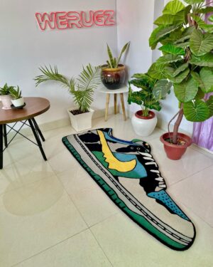 NIKE BEN & JERRY CHUNKY DUNKS SNEAKER Rug by WeRugz