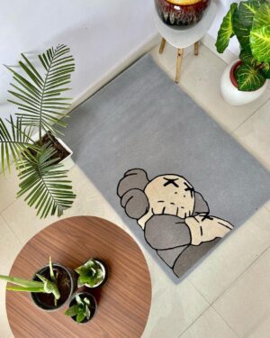 KAWS Luxury Figurine Rug by WeRugz