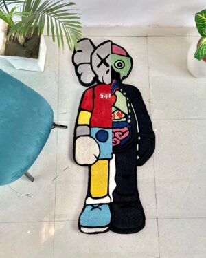 KAWS Luxury Figurine Rug by WeRugz