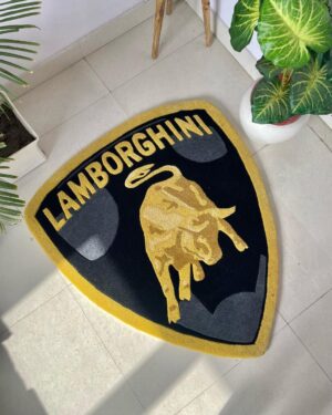 LAMBORGHINI LOGO Rug by WeRugz