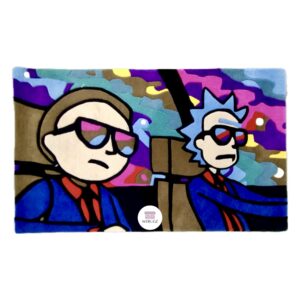 Rick & Morty Space Rug by WeRugz